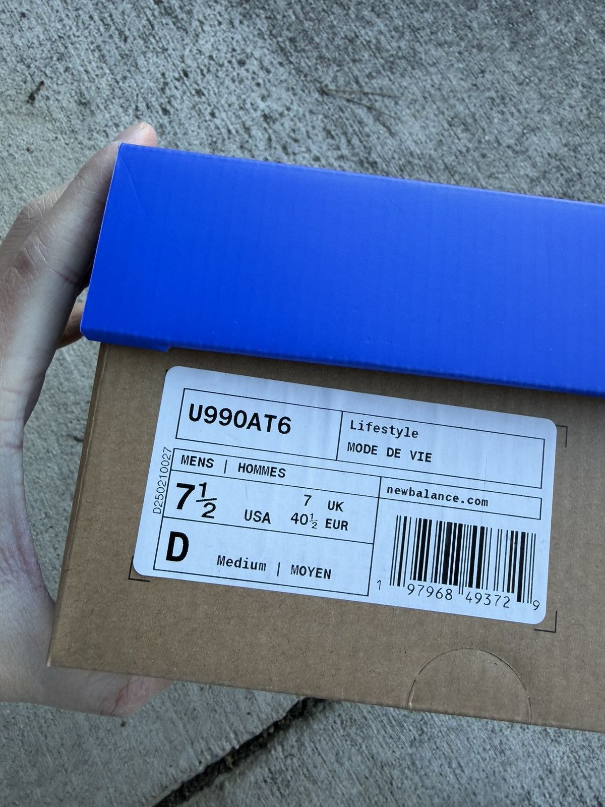 Action Bronson × New Balance Action Bronson New Balance 990v6 Ainozama Size US 7.5 / EU 40-41 - 2 Thumbnail