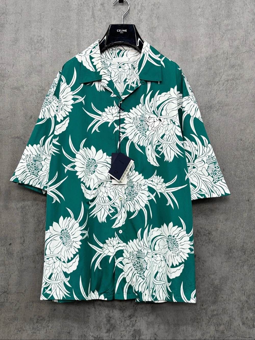 Prada Prada Floral Button Up Shirt XXXL Size US XXL / EU 58 / 5 - 1 Thumbnail