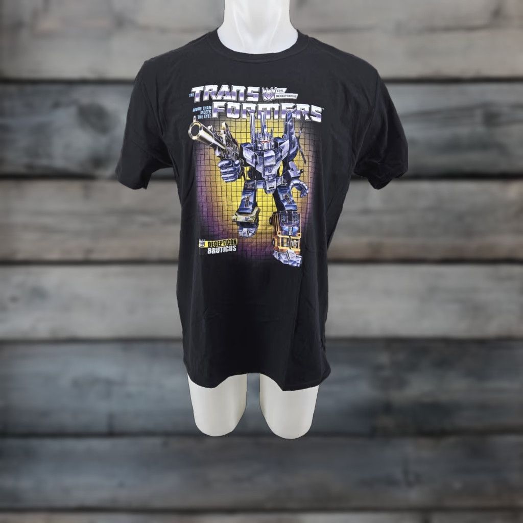 Vintage Transformers Decepticon Bruticus Black T-Shirt Size Large Size US L / EU 52-54 / 3 - 1 Thumbnail