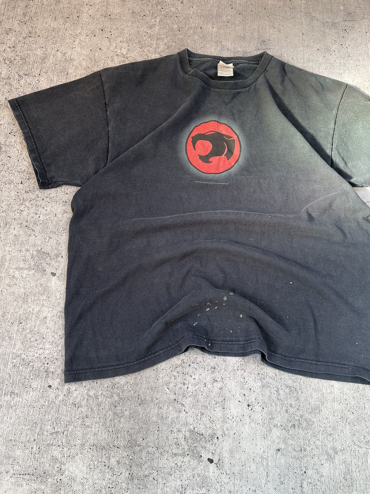 Vintage 1999 Warner Bros Thundercats Black Cartoon 90s T Shirt Size US XL / EU 56 / 4 - 2 Thumbnail
