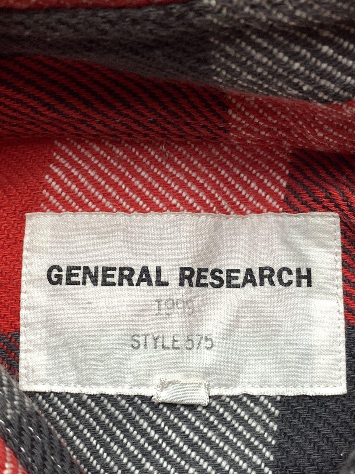 General Research 1999 General Research - Heavyweight Cargo Flanel Shirt Size US L / EU 52-54 / 3 - 7 Thumbnail
