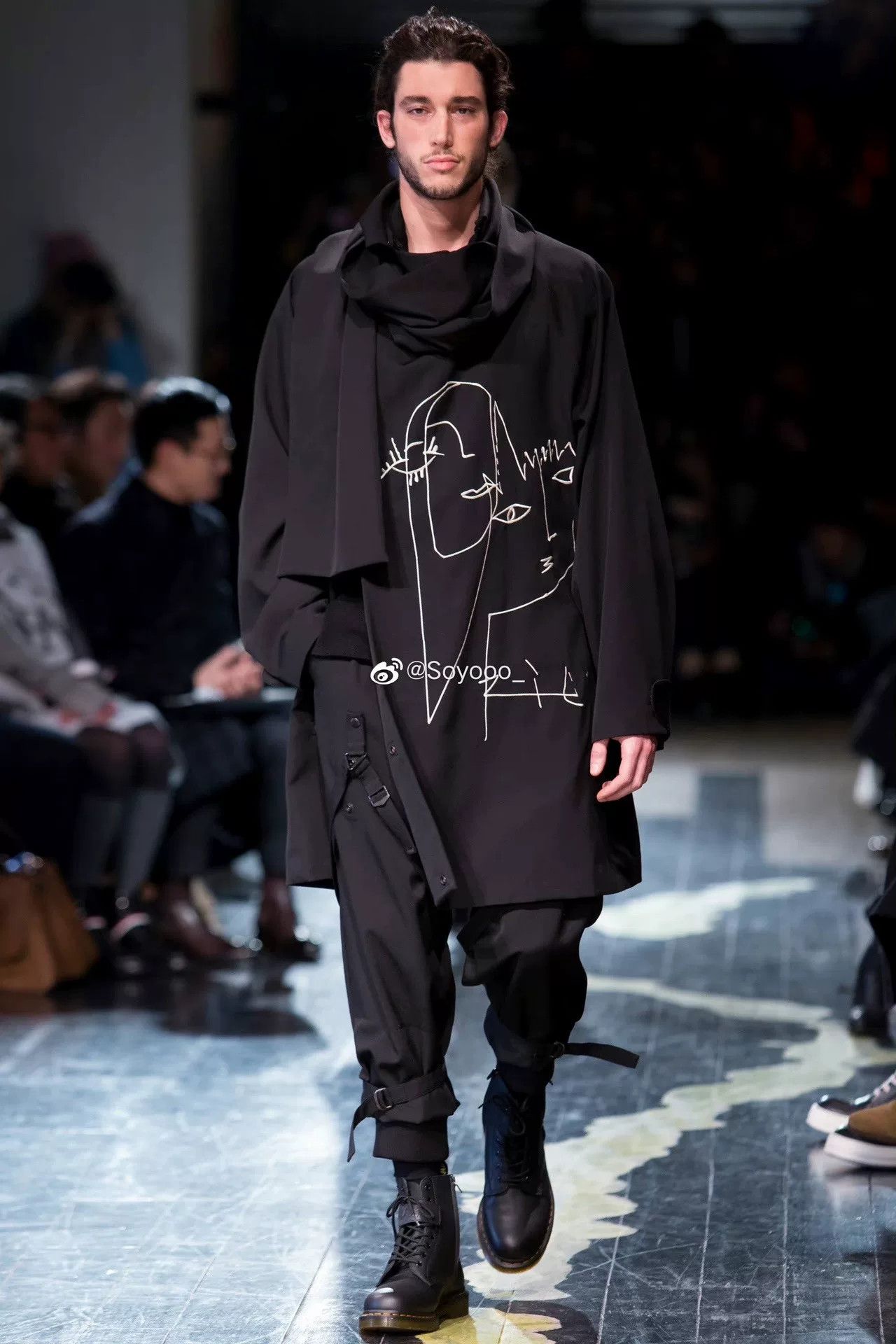 Yohji Yamamoto Yohji Yamamoto 16AW Parachute Strap Pants Size US 26 / EU 42 - 1 Thumbnail