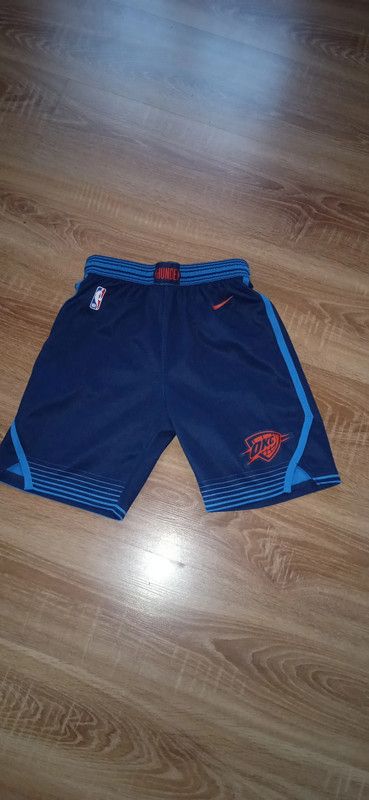 Nike NBA shorts oklahoma thunder 2018/2019 Size US 30 / EU 46 - 1 Thumbnail