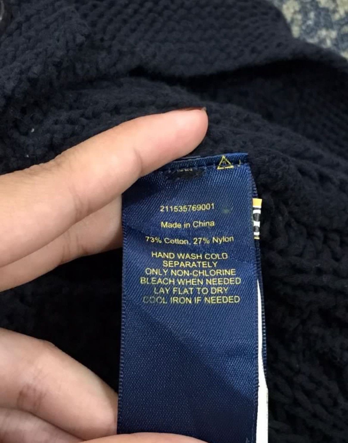Polo Ralph Lauren × Ralph Lauren × Vintage Polo Ralph Lauren Cable Knit Shawl Cardigan Size S / US 4 / IT 40 - 4 Thumbnail