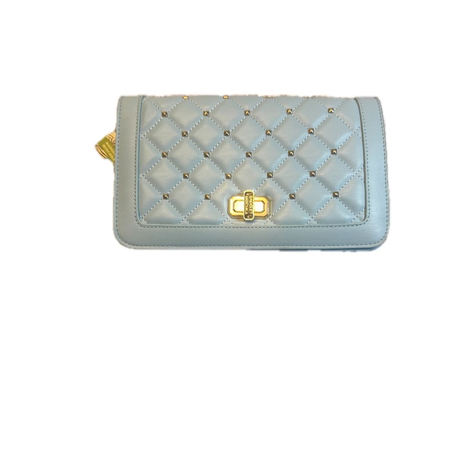 Badgley Mischka Badgley Mischka Blue QuiltedChain Crossbody Bag NWT Size ONE SIZE - 1 Thumbnail