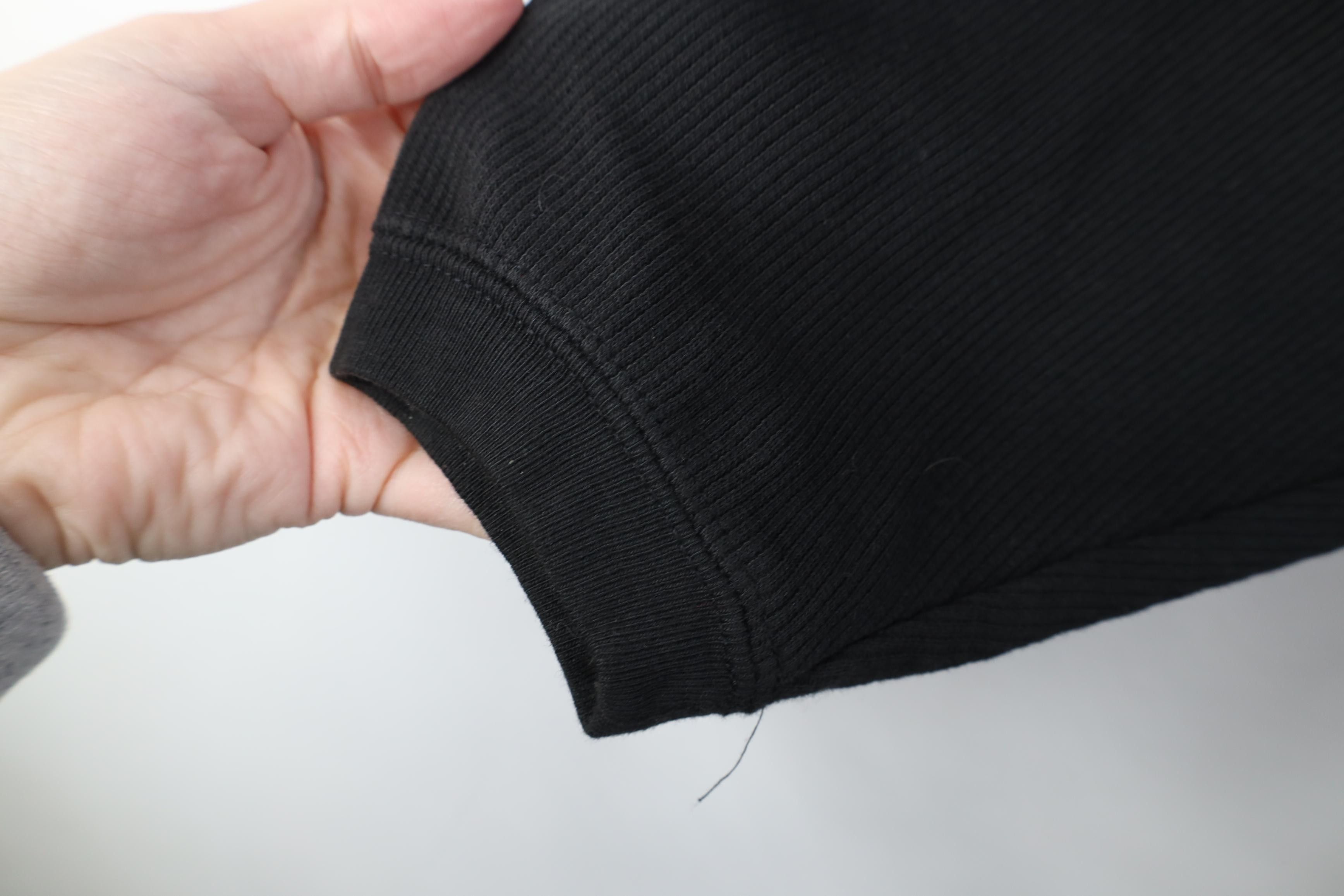 Vintage Vintage 90s Streetwear Ribbed Knit Long Sleeve Rugby Polo Size US XL / EU 56 / 4 - 8 Thumbnail