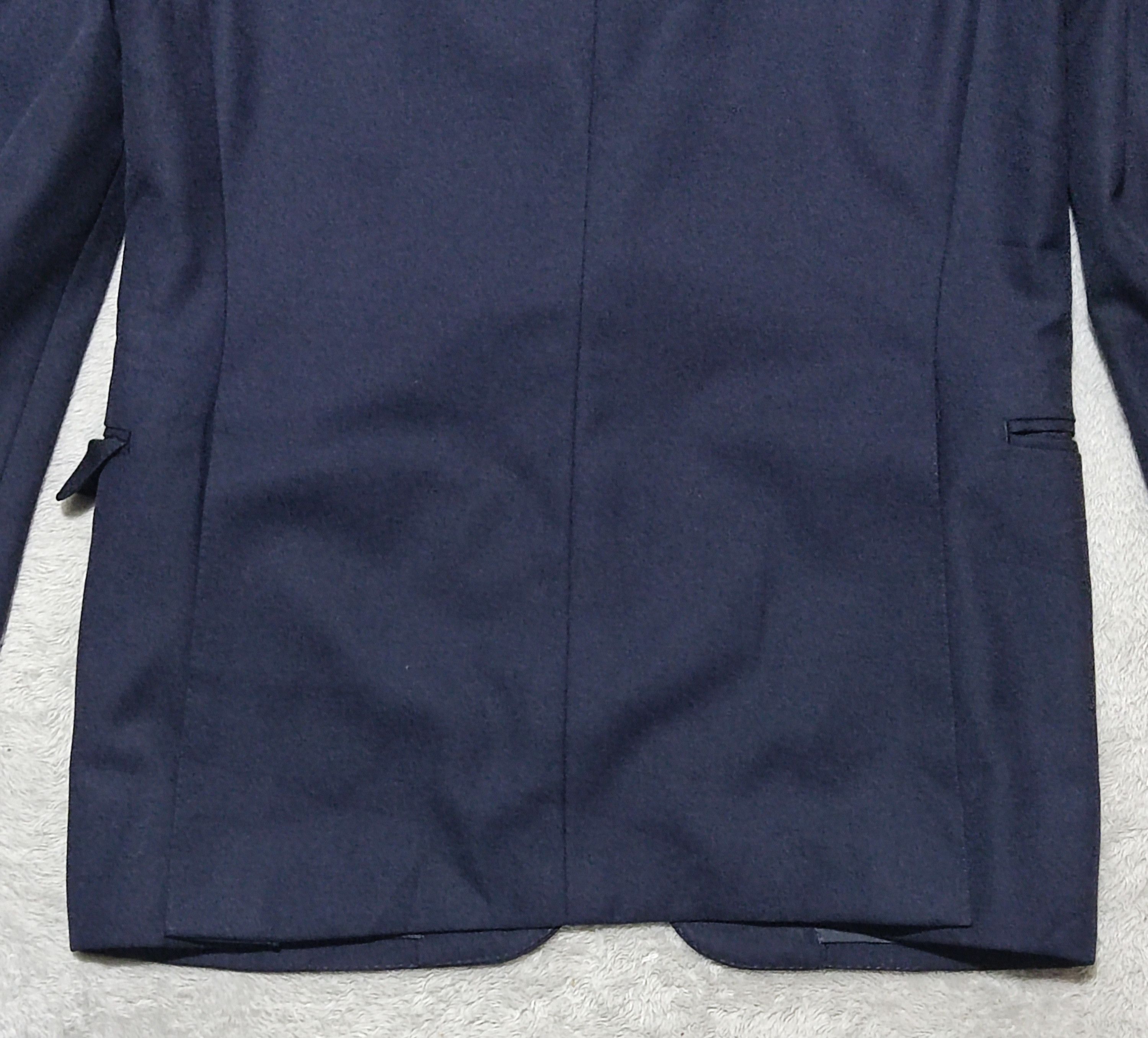 Burberry Prorsum Vintage Burberrys Tasmania Wool Knight Gold Button Blazer Size 40S - 10 Thumbnail