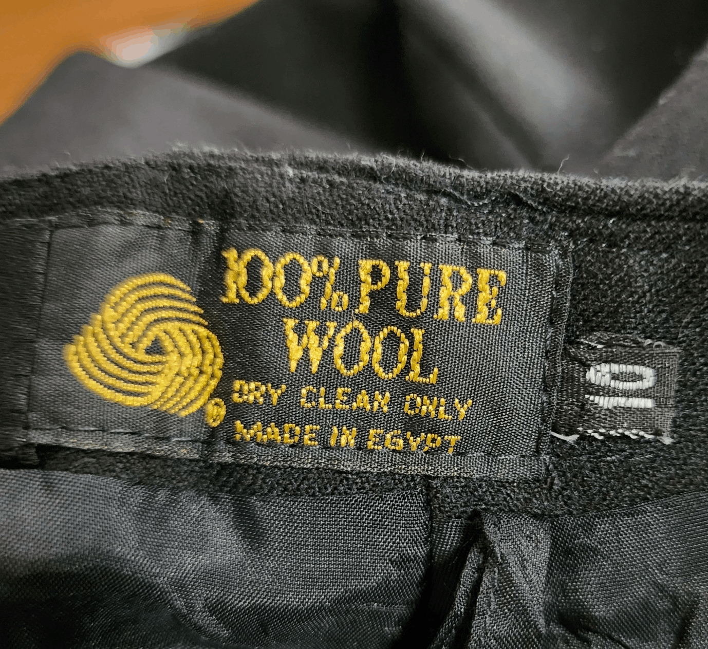Other Giorgio Sant'Angelo Wool Skirt – Black, Zip Closure, Sz 10 Size 32" / US 10 / IT 46 - 3 Thumbnail