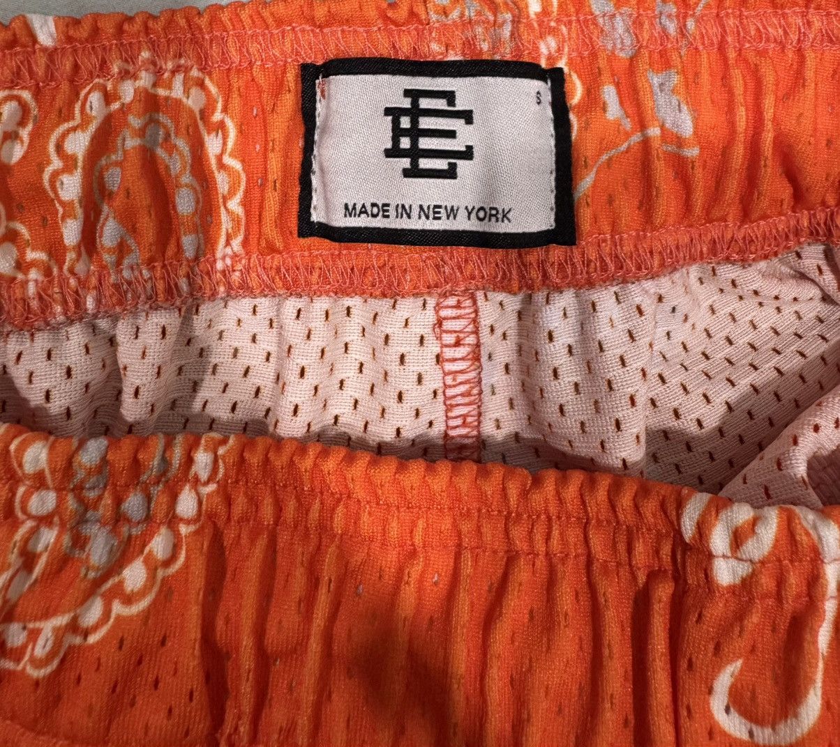Eric Emanuel Eric Emanuel Orange Paisley shorts Size US 30 / EU 46 - 3 Thumbnail