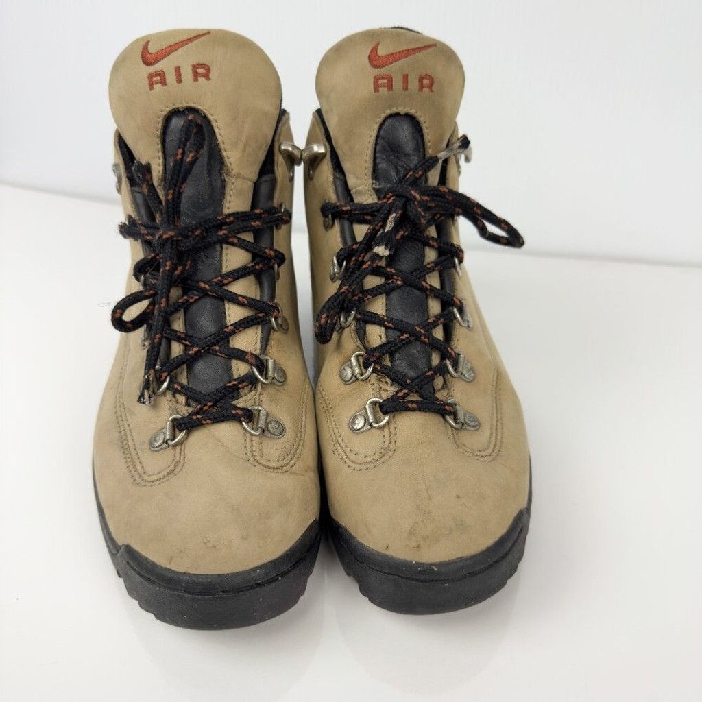 Nike Nike ACG “Air” Womens Hiking Boots Tan Nubuck Defect US 7.5 Size US 8 / IT 38 - 2 Thumbnail