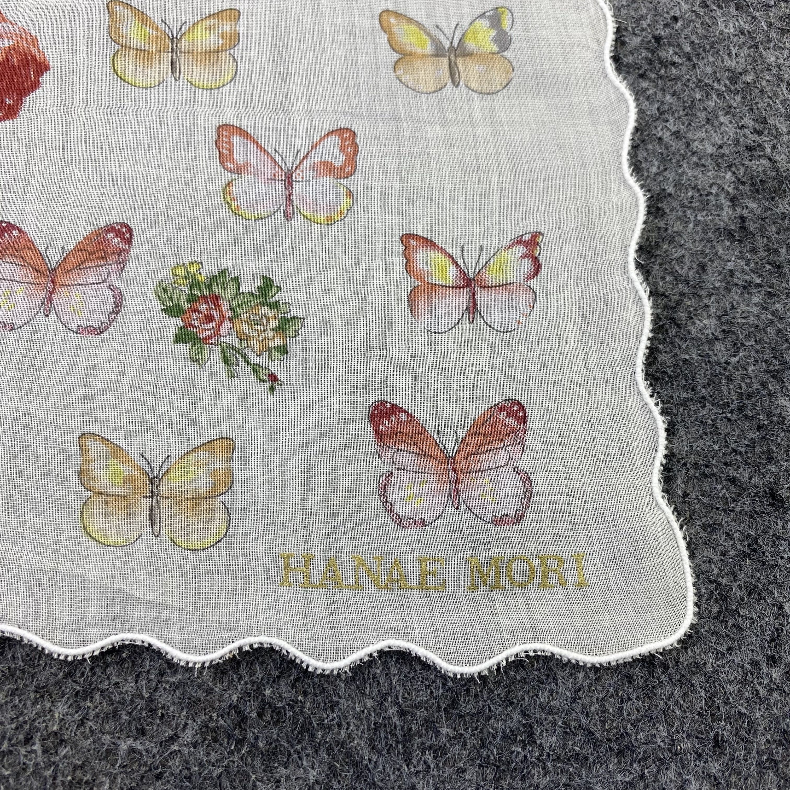 Hanae Mori Hanae Mori Handkerchief Neckerchief Bandana-B1615 Size ONE SIZE - 7 Thumbnail