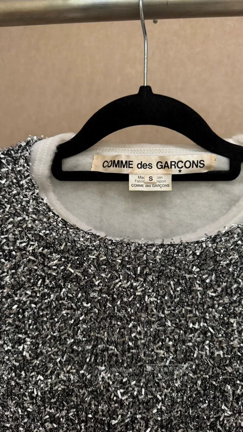 Comme des Garcons Comme Des Garcons Shiny Sequin Double Layer Top Size S / US 4 / IT 40 - 2 Thumbnail