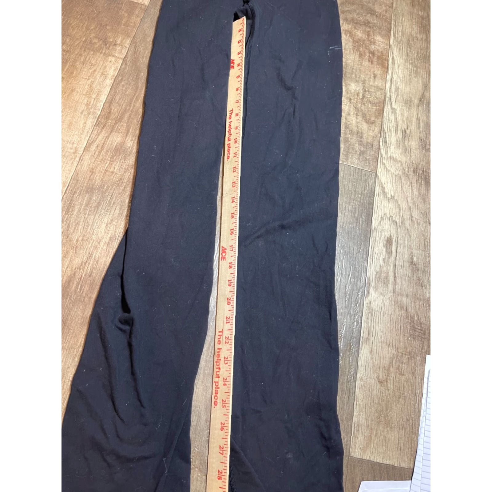 Lululemon Lululemon Leggings Womens Size 24 Waist Black Athletic Skinny Ankle Running & Jogging Size 42" / US 20 - 2 Thumbnail