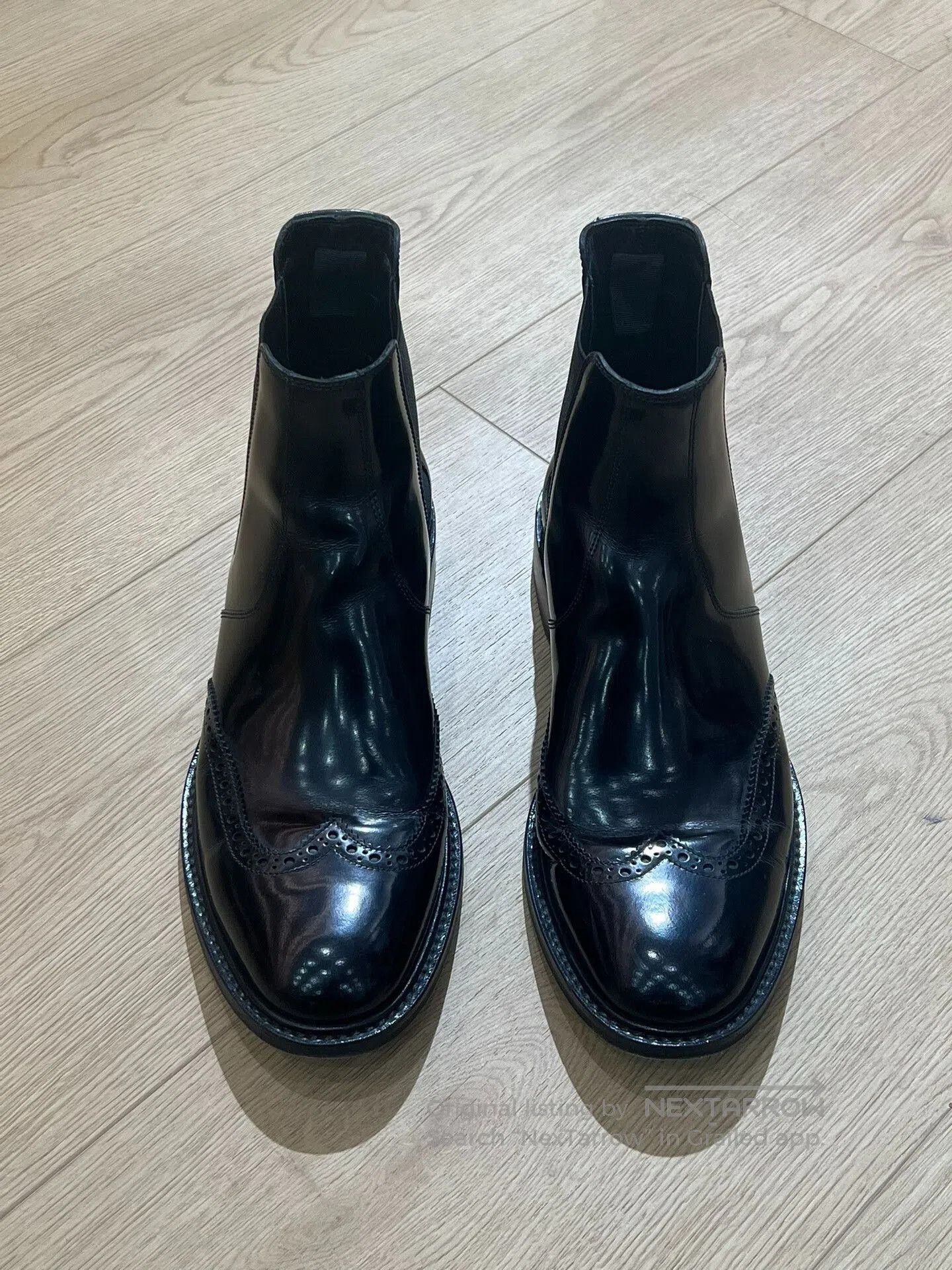 Saint Laurent Paris Saint Laurent Carved Chelsea Boots. Size US 9 / EU 42 - 3 Thumbnail