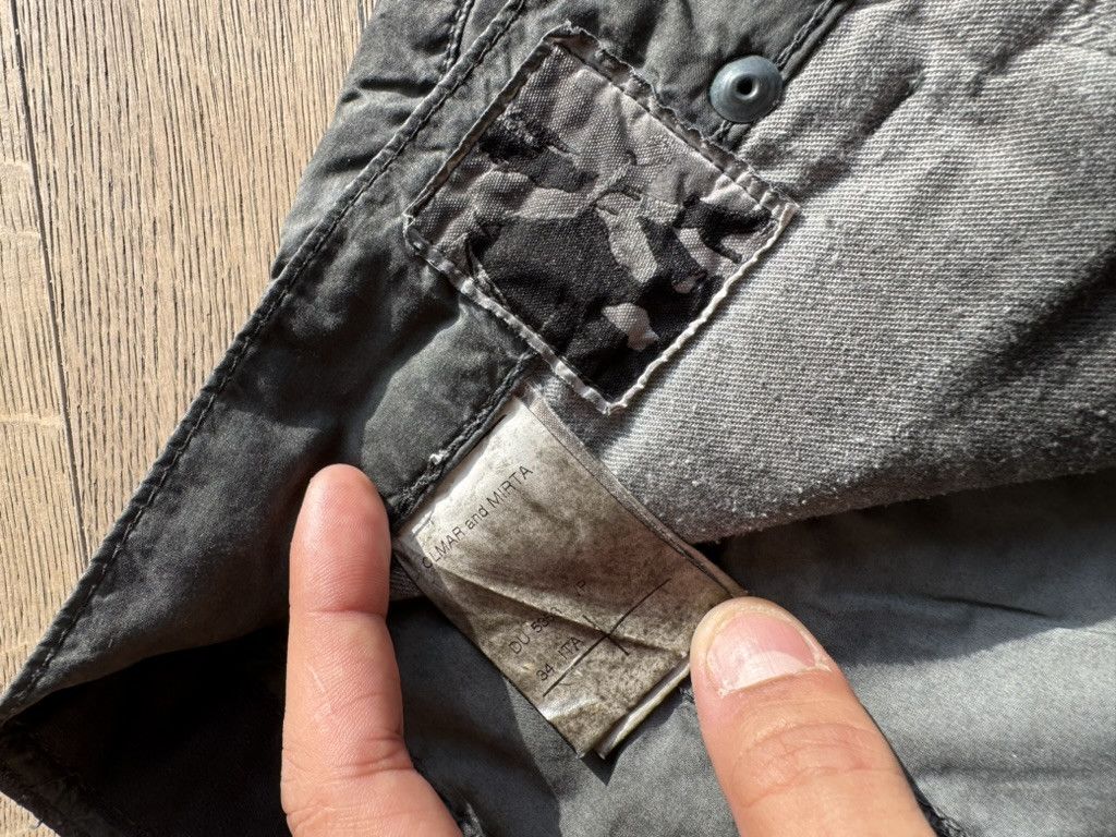 Rick Owens Drkshdw Rick Owens Olmar & Mirta dark grey waxed Pants Size US 34 / EU 50 - 6 Thumbnail