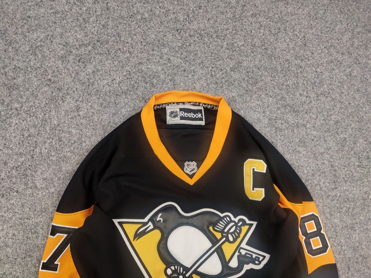 Reebok Vintage Reebok NHL CCM Penguins Crosby Stitched Hocke Jersey Size US S / EU 44-46 / 1 - 4 Thumbnail