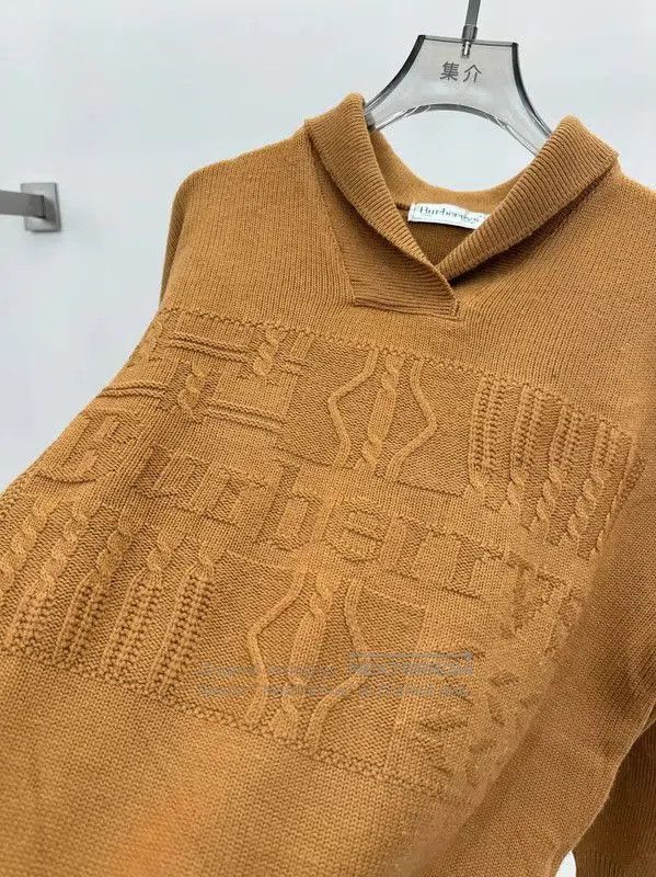Burberry Burberry Camel Wool Knit Sweater for Women. Size M / US 6-8 / IT 42-44 - 6 Thumbnail