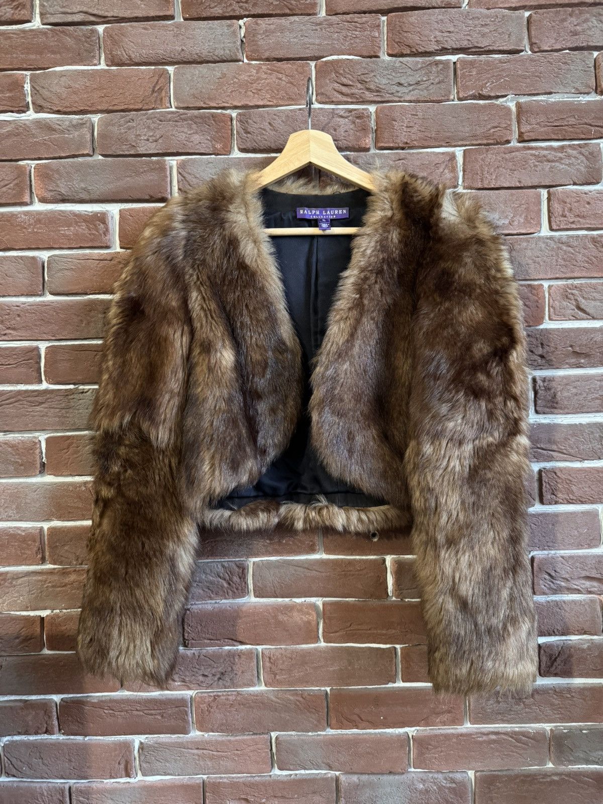 Ralph Lauren Purple Label Lamb Shearling Women’s Jacket XL