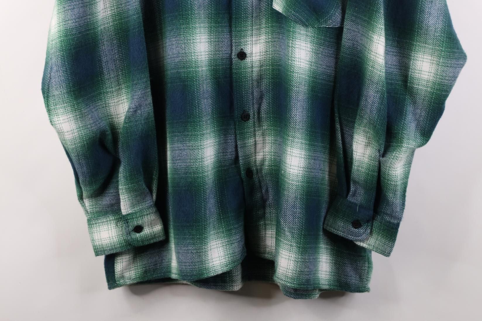Vintage Deadstock Vintage 90s Streetwear Knit Collared Button Shirt Size US L / EU 52-54 / 3 - 3 Thumbnail