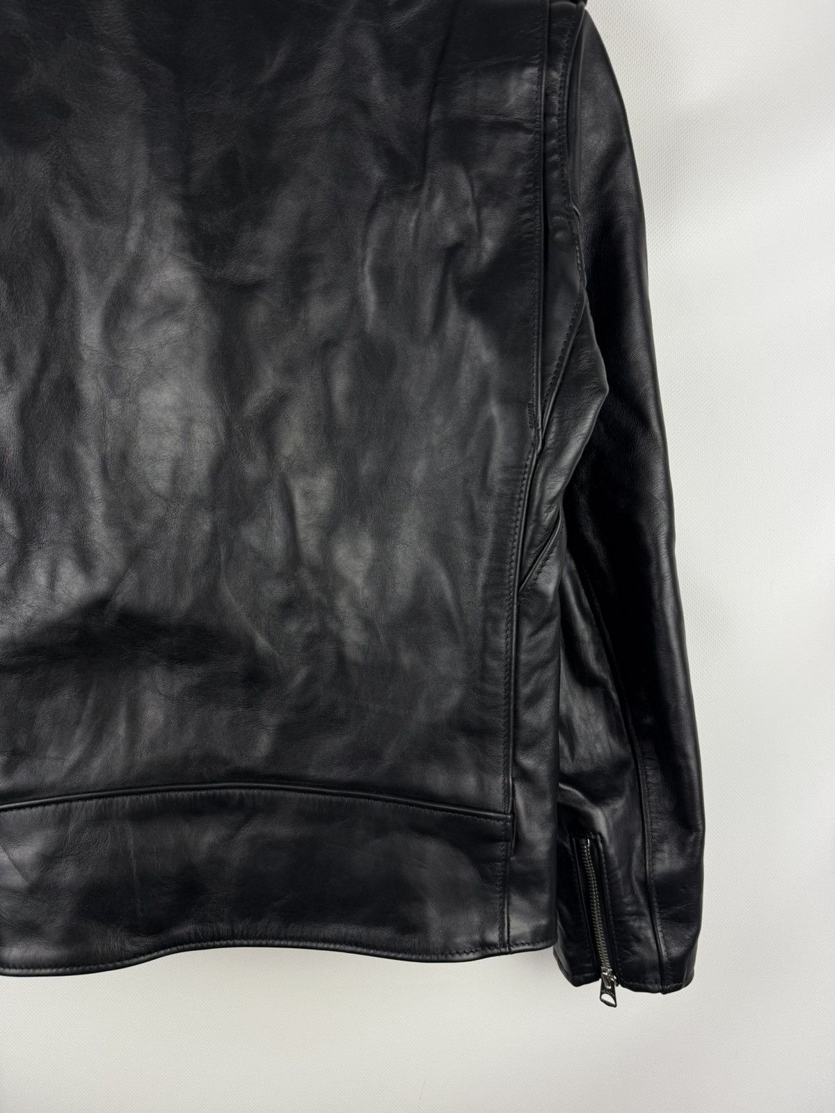 Schott Schott Perfecto Ladies Leather Biker Full Zip Jacket USA Size XS / US 0-2 / IT 36-38 - 17 Thumbnail