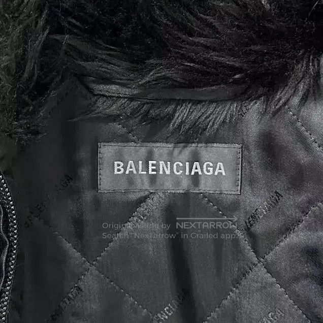 Balenciaga Balenciaga Heavy Fur Zip Coat . Size US M / EU 48-50 / 2 - 4 Thumbnail
