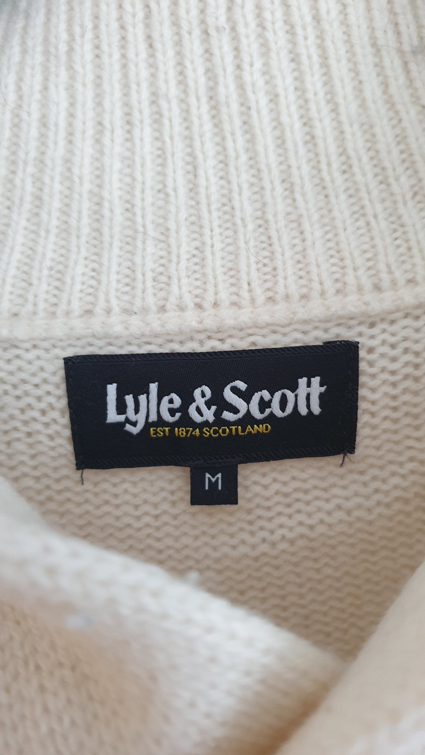 Lyle & Scott 100% Wool sweater Lyle&Scott Size US L / EU 52-54 / 3 - 3 Thumbnail