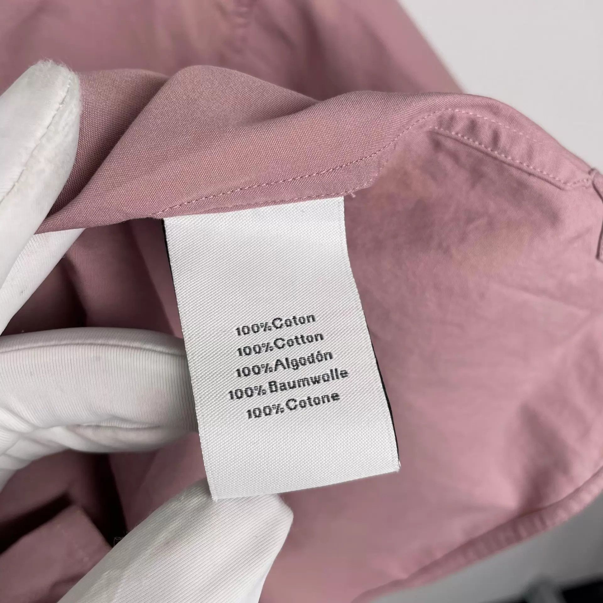 Hermes Hermès Short-Sleeve Shirt Cinnamon Pink 39 Size US M / EU 48-50 / 2 - 7 Thumbnail