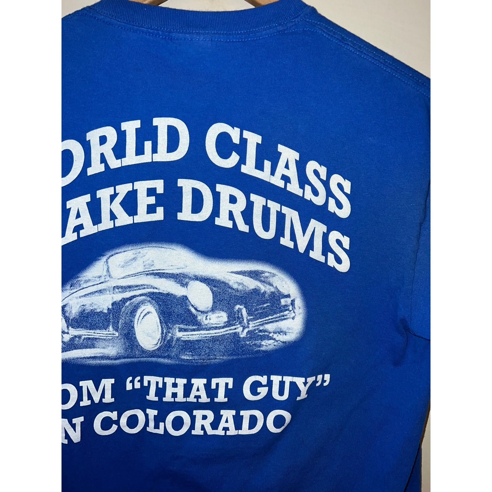 Gildan Vintage Car Shop Shirt Martin Willis Shop Brake Drums Tee M Size US M / EU 48-50 / 2 - 7 Thumbnail