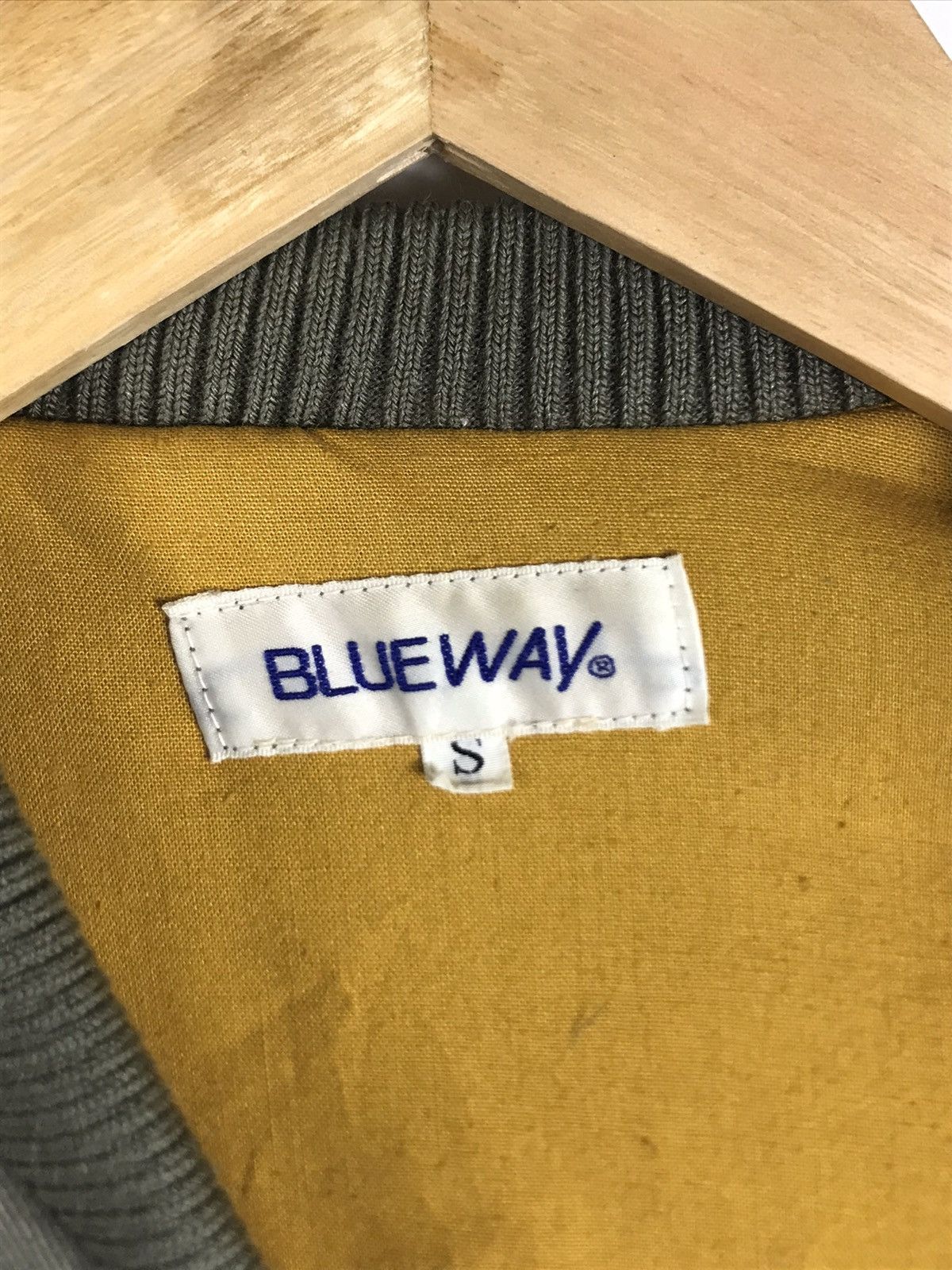 Blue Blue Japan × Japanese Brand ⚡️Vintage Blue Way Clothing.Co Bomber Jacket Size US S / EU 44-46 / 1 - 10 Thumbnail