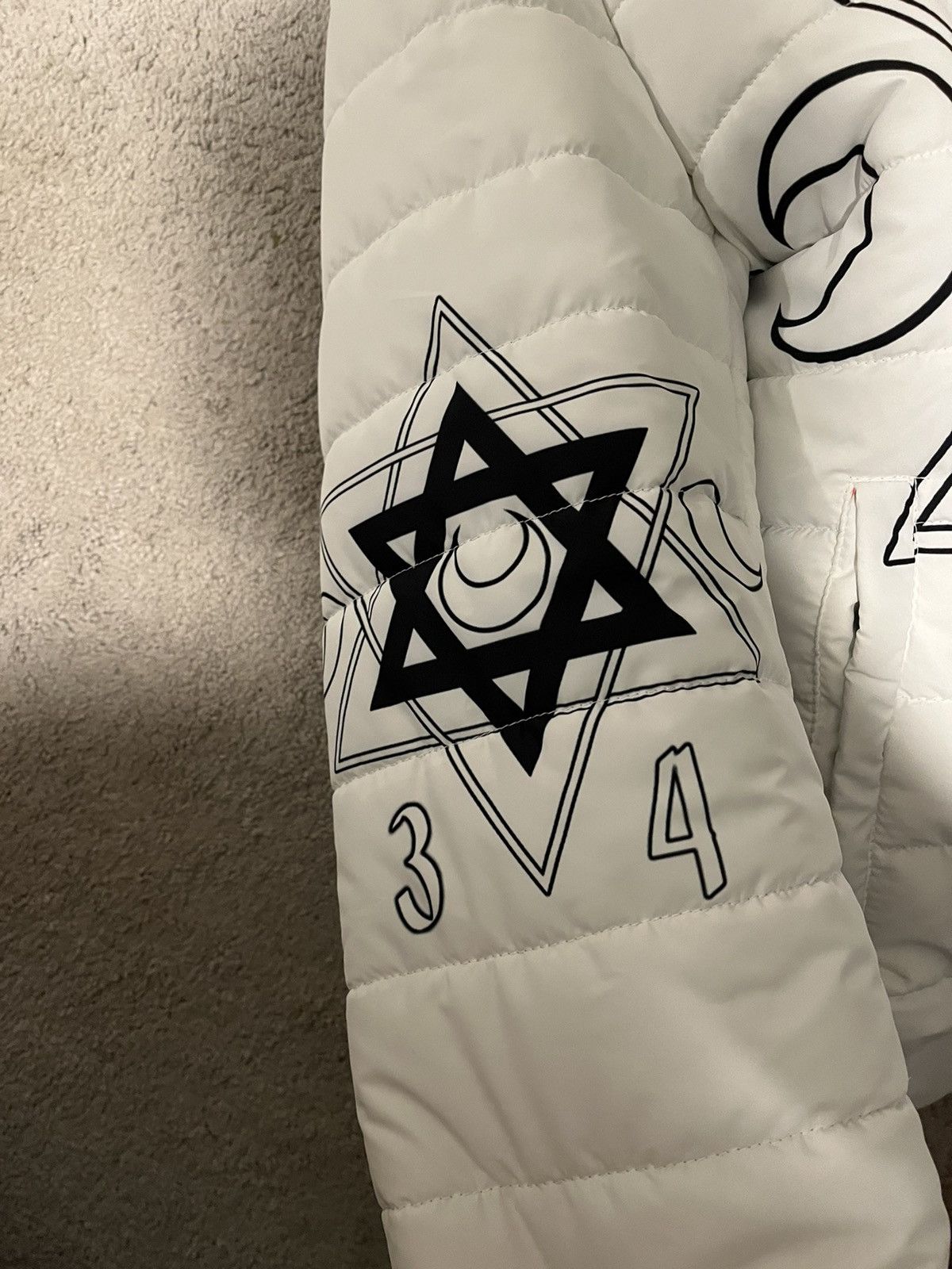 Other Thouxanbanfauni 3400 White puffer jacket Size US XL / EU 56 / 4 - 4 Thumbnail