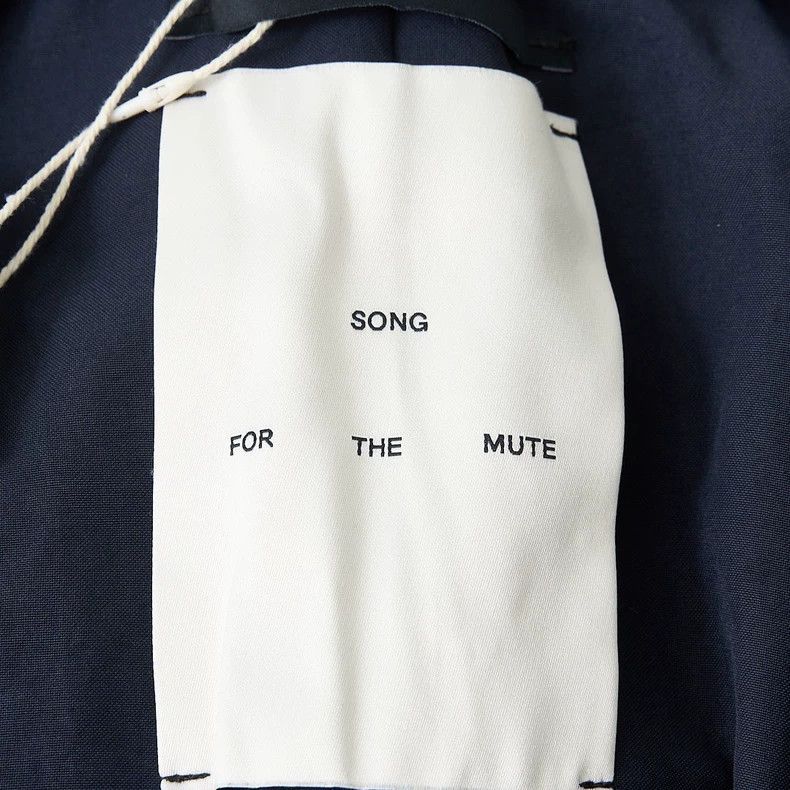Song For The Mute Song For The Mute size 3 belt lace-up drop shoulder jacket Size US L / EU 52-54 / 3 - 6 Thumbnail