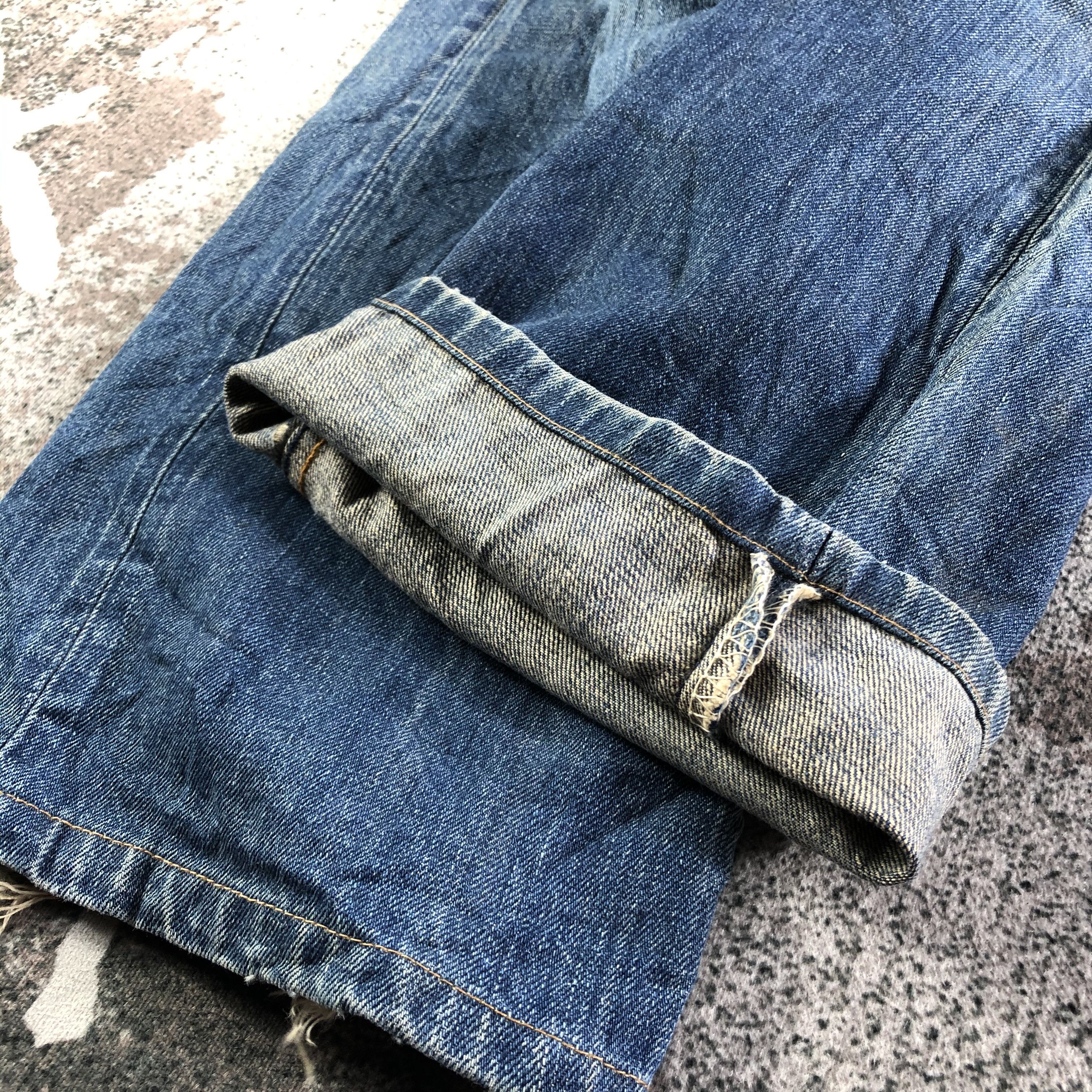 Levi's Vintage Levis 503 Jeans Faded Blue Denim KJ3118 Size US 29 - 7 Thumbnail