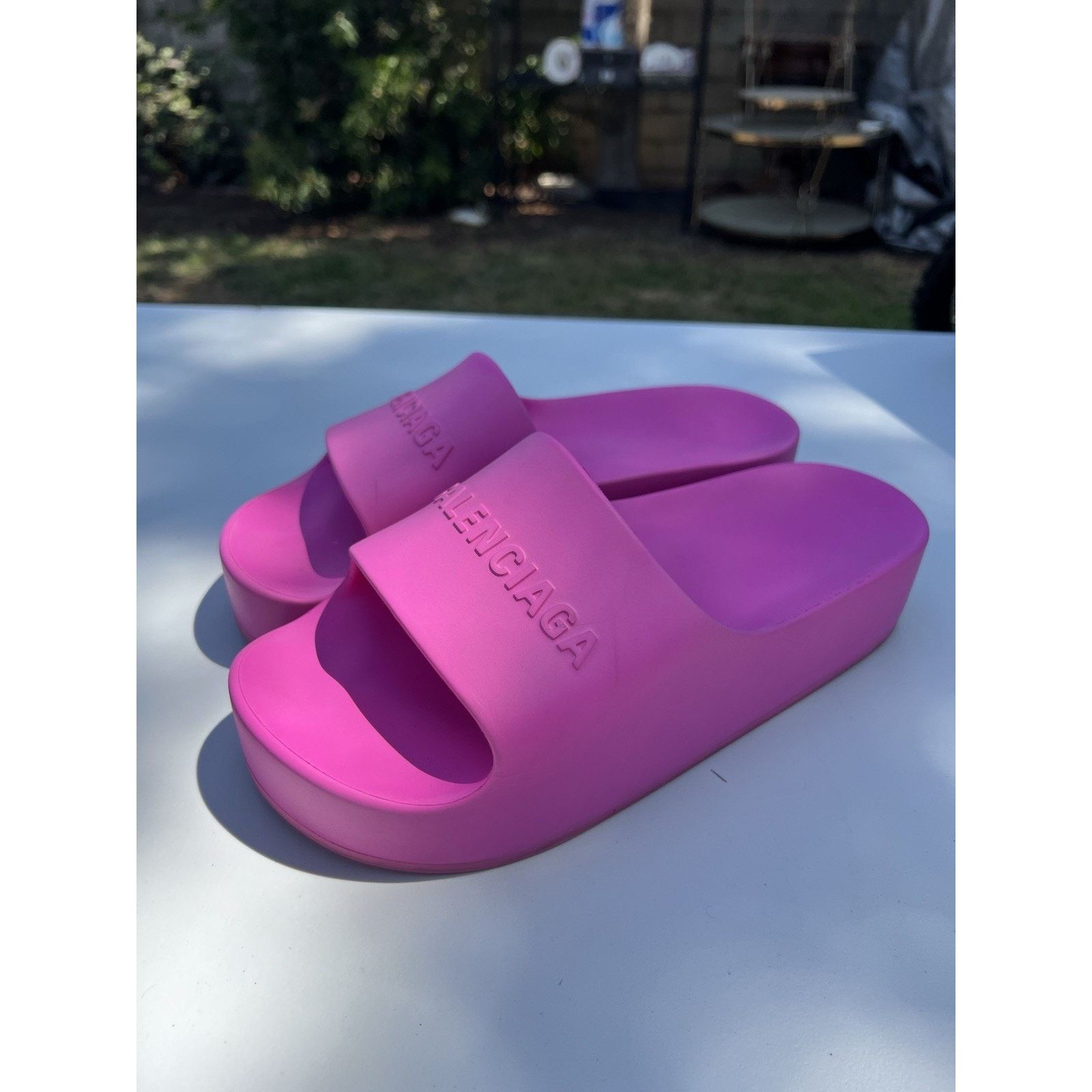 Balenciaga Balenciaga Chunky Slide Sandals Pink Women’s Size 41 US 11 Size US 11 / IT 41 - 6 Thumbnail