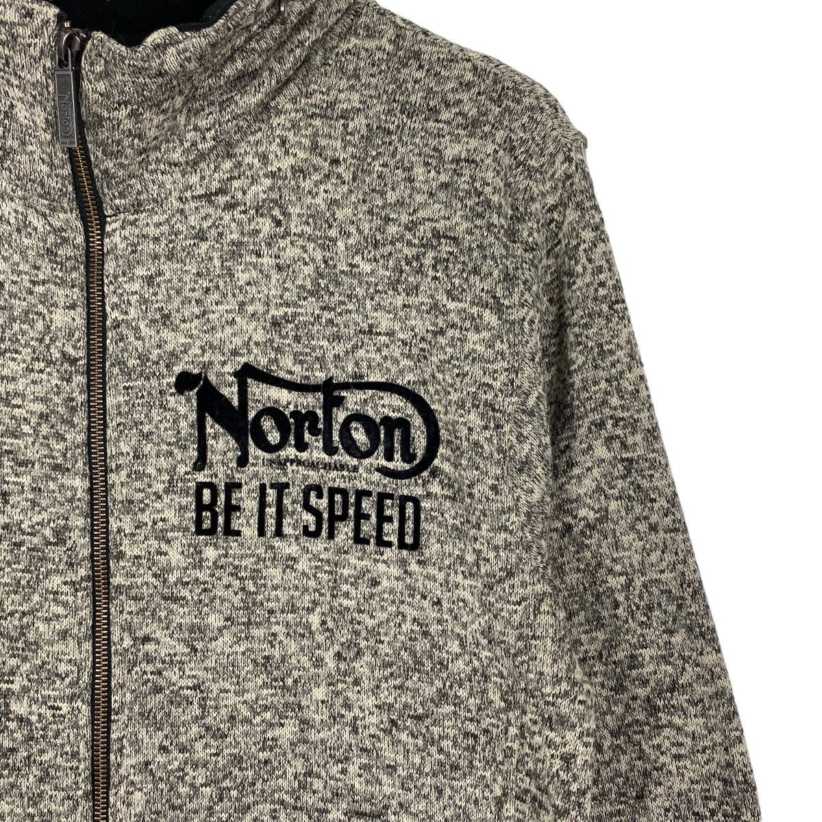 Norton Norton Be It Speed Big Logo Zipper Jacket Size US M / EU 48-50 / 2 - 7 Thumbnail
