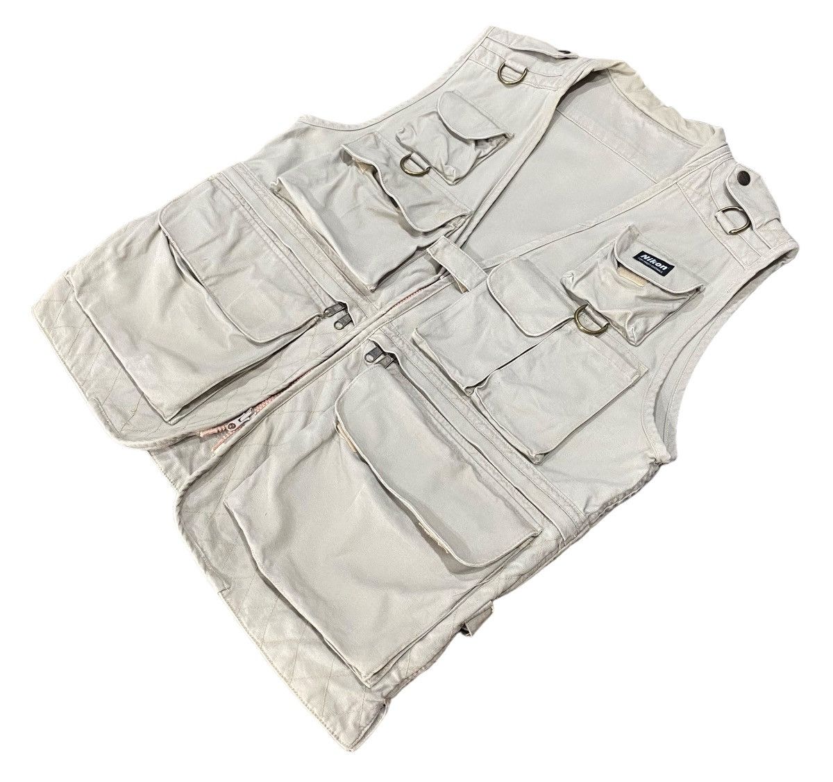 Japanese Brand × Nikon 90s NIKON Utilities Pocket Vest Size US M / EU 48-50 / 2 - 8 Thumbnail