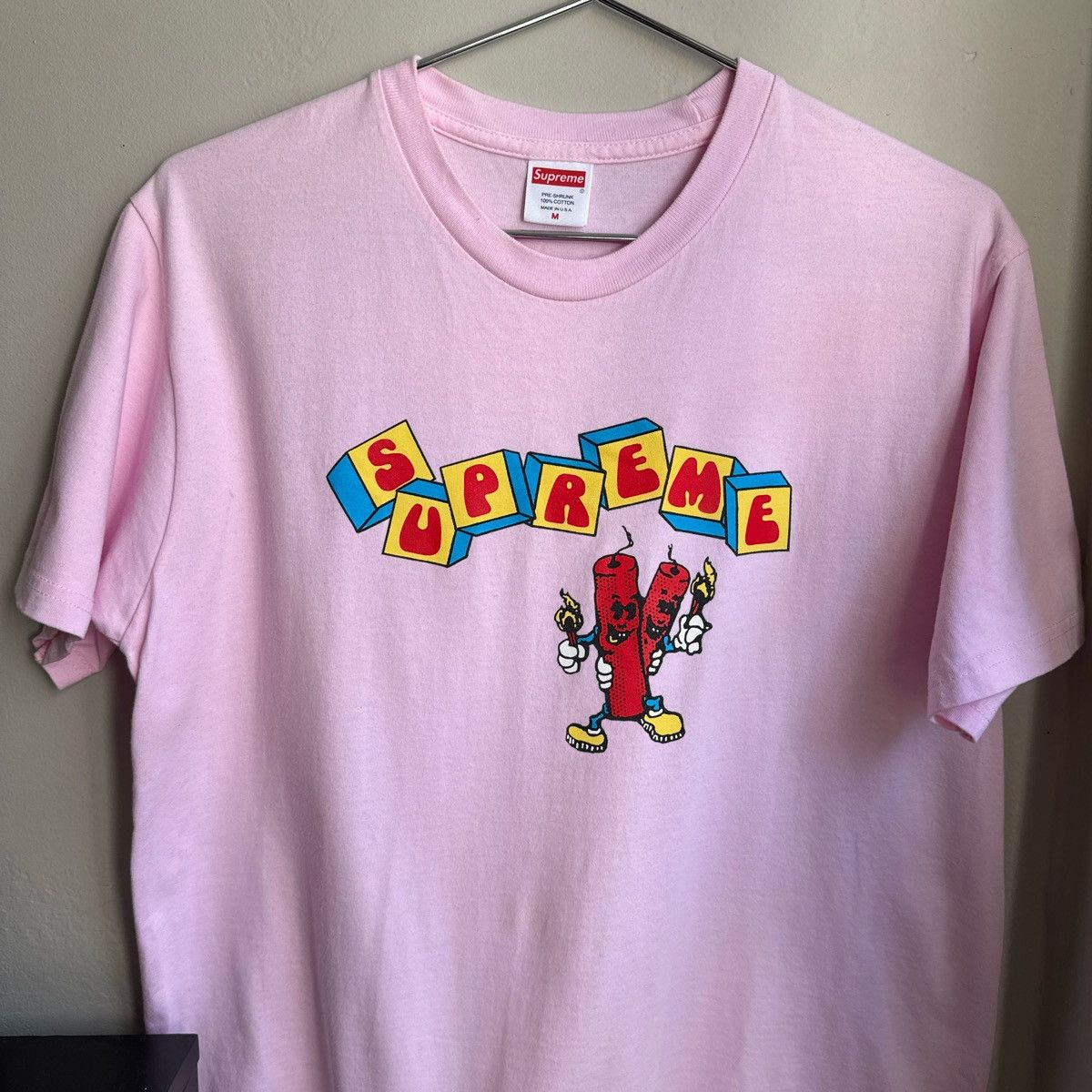 Supreme Supreme 2019 Dynamite tee Size US M / EU 48-50 / 2 - 2 Thumbnail