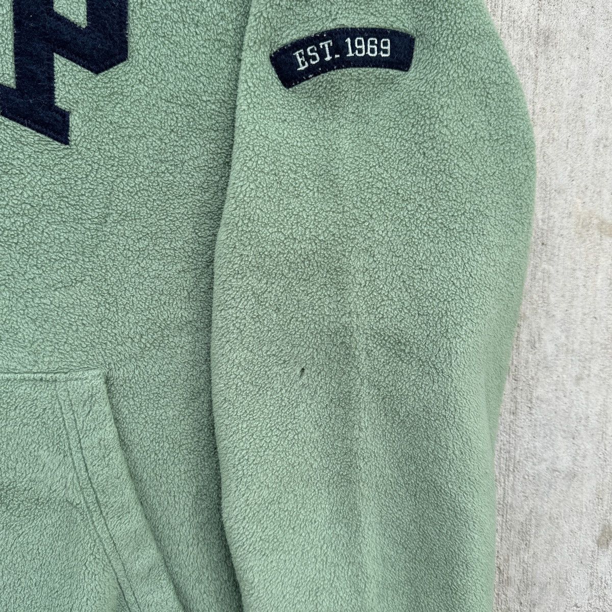 Gap × Vintage Vintage Gap Fleece Hoodie Sage Size US M / EU 48-50 / 2 - 5 Thumbnail