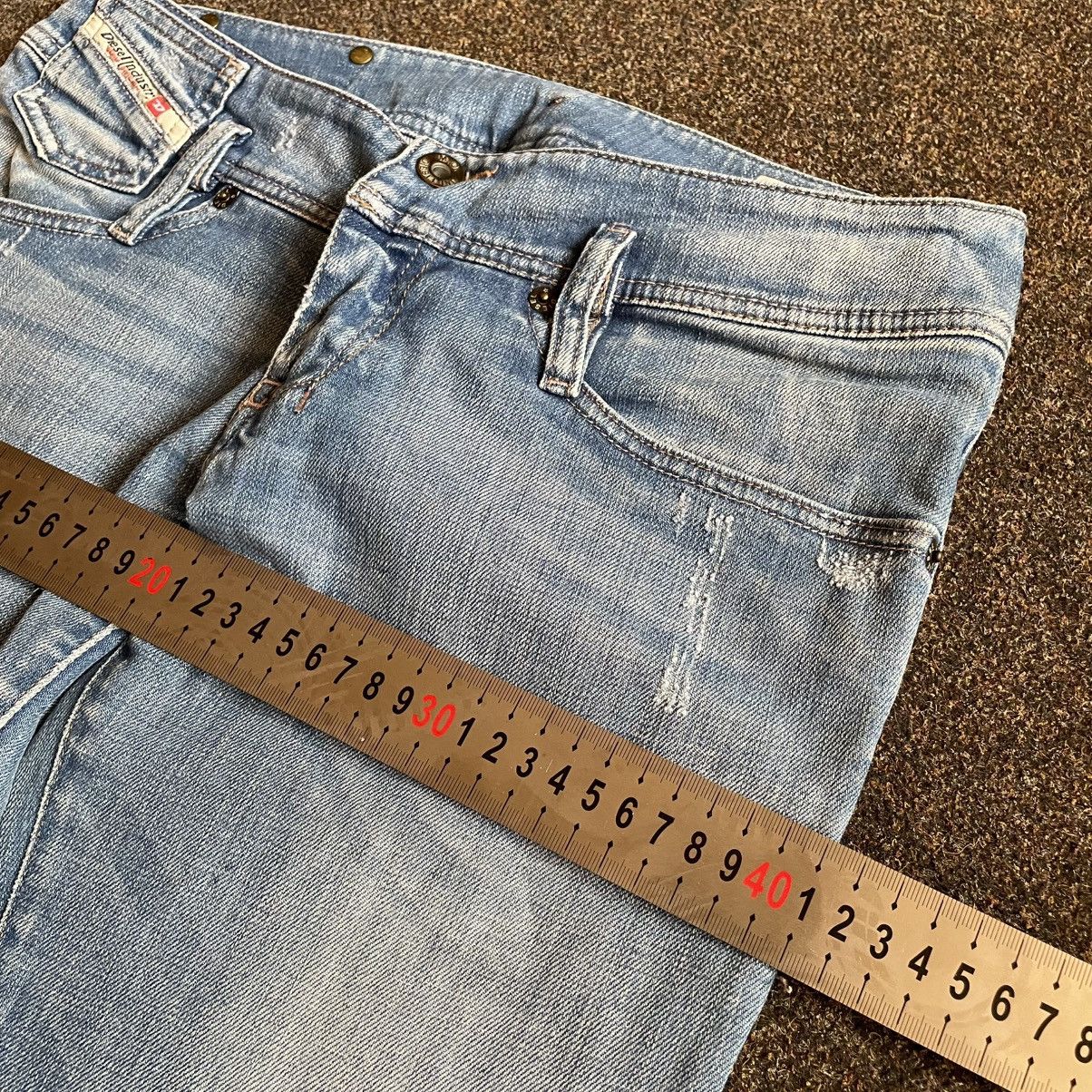 Diesel Vintage Diesel Jeans Matic Fit Slim Streetwear W27 Size 27" / US 4 / IT 40 - 10 Thumbnail