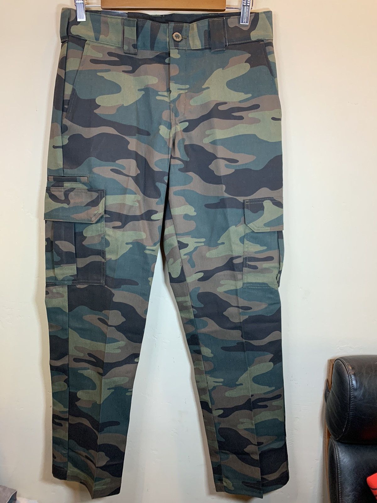 Designer × Dickies *RARE* New Dickies Camo Cargo Pants Camoflage - 31 x 30 Size US 31 - 1 Thumbnail