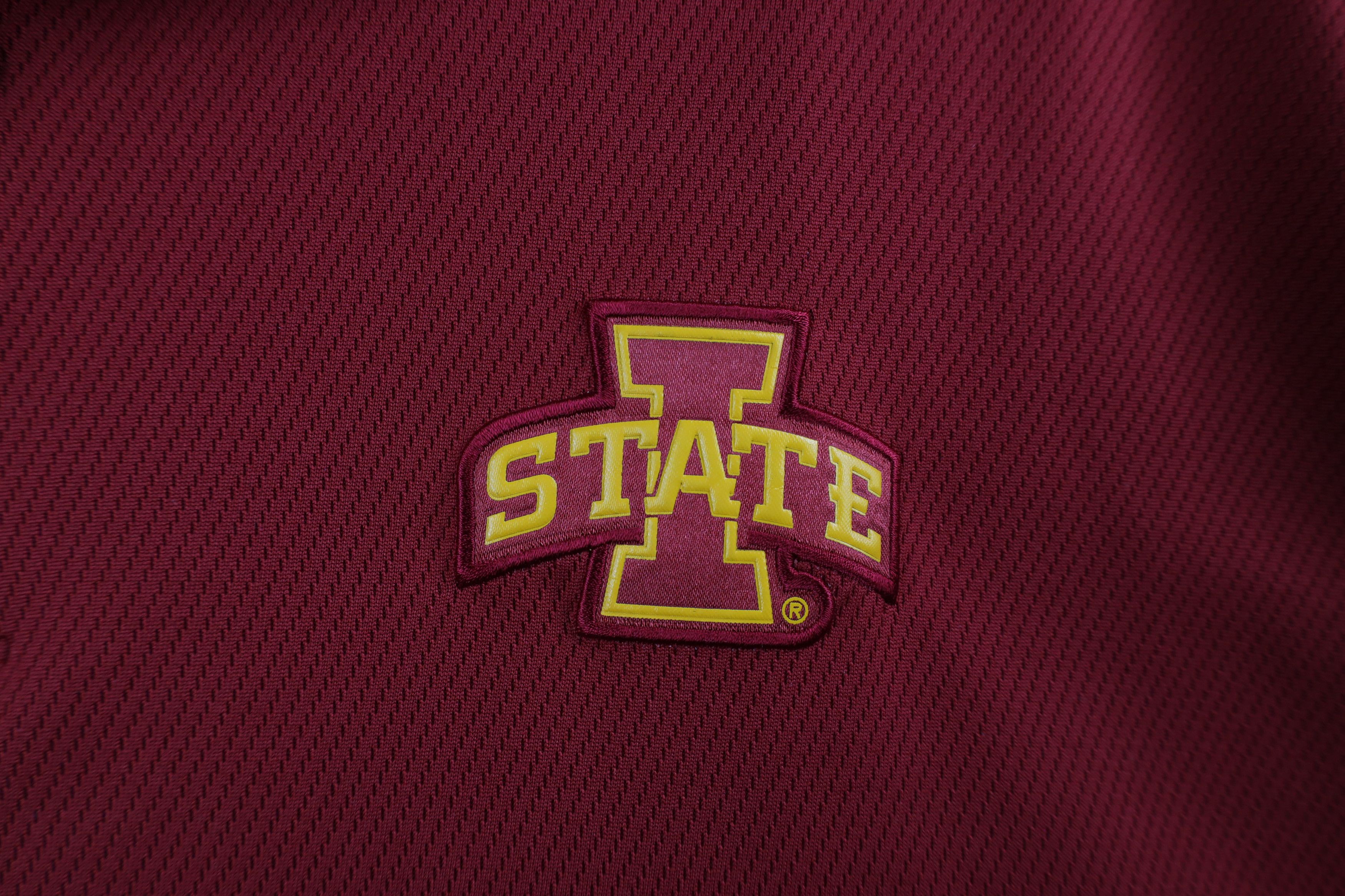 Nike × Vintage Nike Dri-Fit Iowa State University Collared Golf Polo Red Size US XXL / EU 58 / 5 - 5 Thumbnail