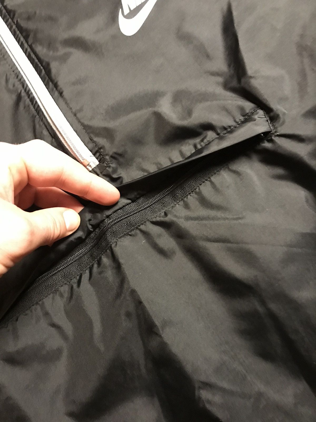 Nike × Vintage Rare Nike Vintage Nylon Anorak light jacket made in Taiwan Size US S / EU 44-46 / 1 - 4 Thumbnail