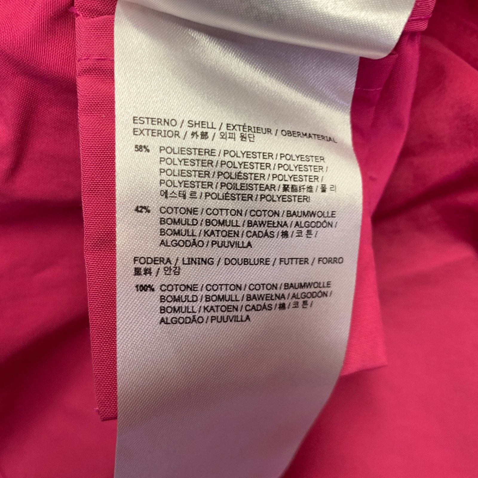 Baracuta BARACUTA Size 42 Pink Fuchsia Polyester Cotton Shirt Jacket Size US L / EU 52-54 / 3 - 8 Thumbnail
