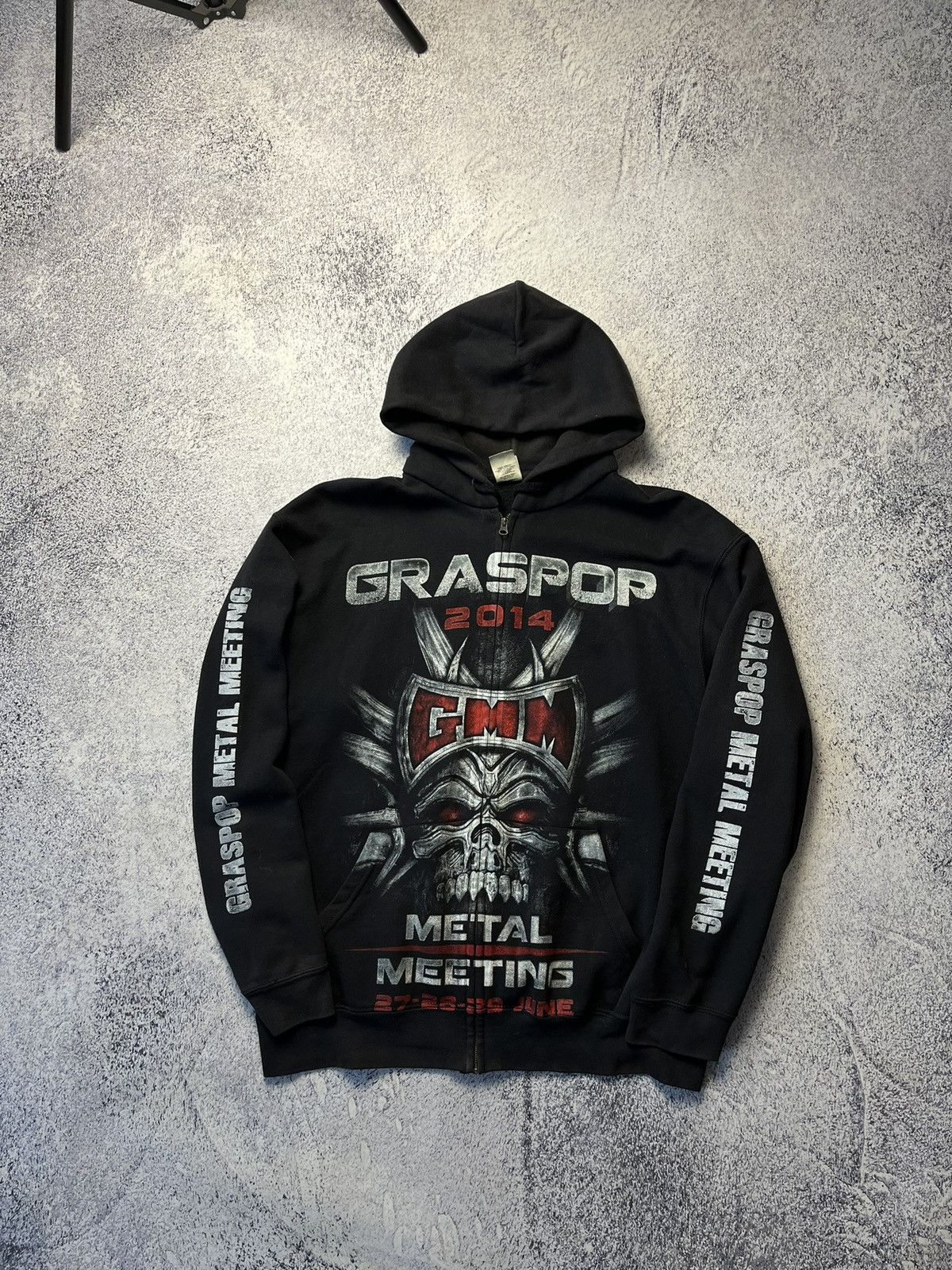 Vintage Vintage Graspop 2014 Metal Meeting Rock Size US L / EU 52-54 / 3 - 17 Thumbnail