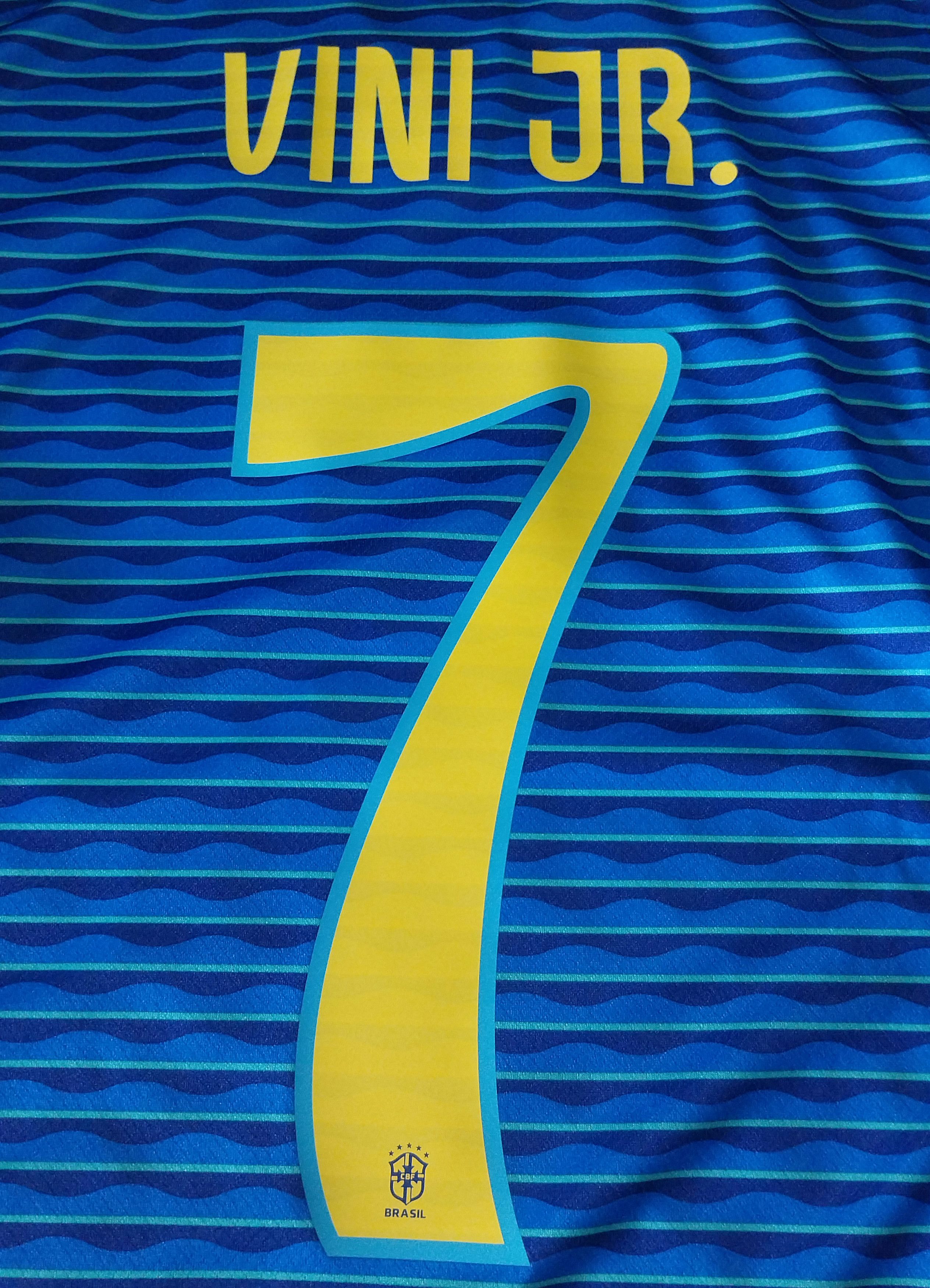 Nike Brazil away 2024 vini jr jersey football Size US L / EU 52-54 / 3 - 11 Thumbnail