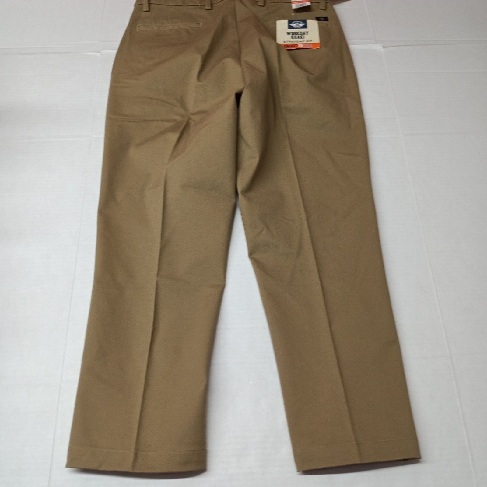 Dockers Dockers Workday Khakis Straight Fit Men's 34x30 Tan Stretch Size US 34 / EU 50 - 8 Thumbnail