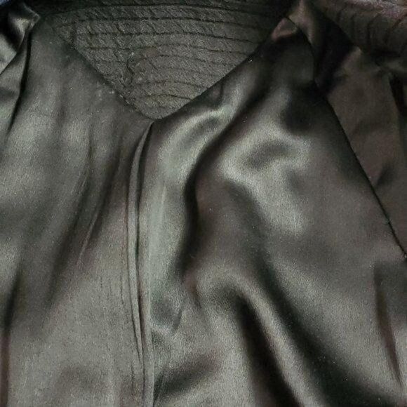 Vintage Vintage 60's Union Made Black Lined Fur Collar Sz. L Long Fu Size L / US 10 / IT 46 - 8 Thumbnail