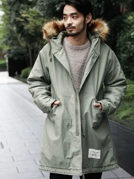 Japanese Brand BAYFLOW (MC) Back Satin Mods Coat Jacket Size US M / EU 48-50 / 2 - 17 Thumbnail