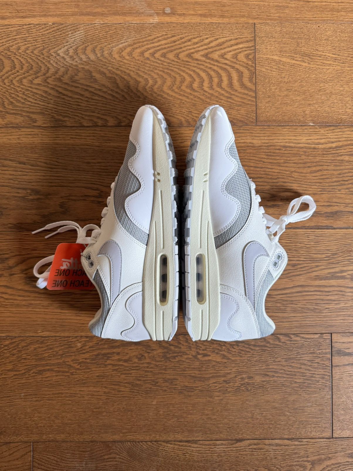 Nike × Patta Air Max 1 x Patta White Size US 9.5 / EU 42-43 - 4 Thumbnail
