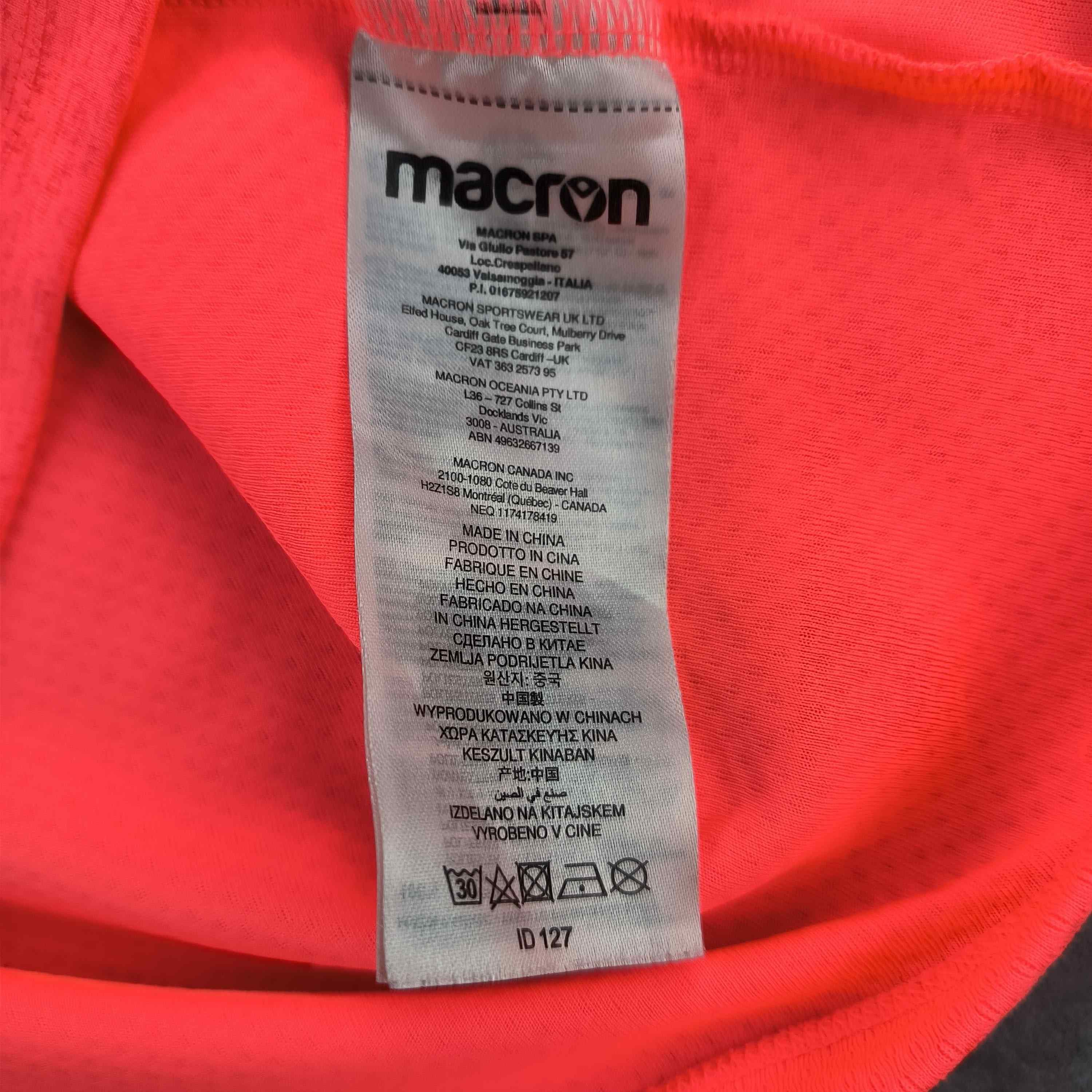 Macron Arbroath 22-23 Macron training football jersey shirt size M Size US M / EU 48-50 / 2 - 6 Thumbnail
