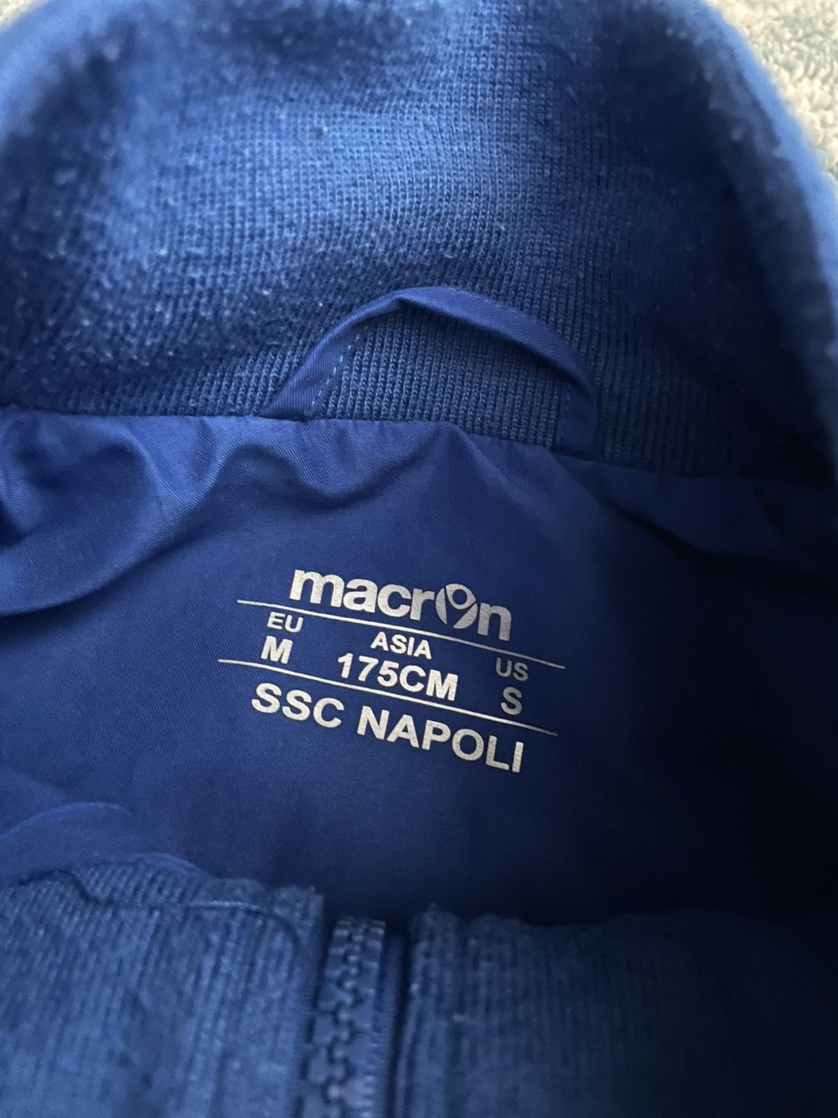 Vintage Macron Napoli Vintage Track Jacket Size US M / EU 48-50 / 2 - 3 Thumbnail